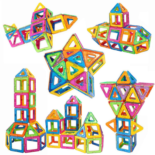 Juego de construcción magnético de 36 piezas.