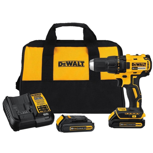 Dewalt 20V Max Lithium-Ion Brushless Compact Drill Driver