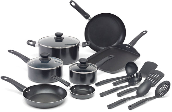 16-Piece Nonstick Oven Safe Cookware Set