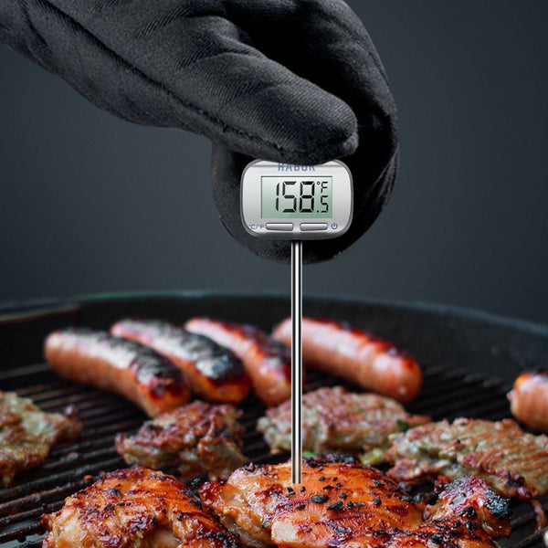 Super fast digital cooking thermometer