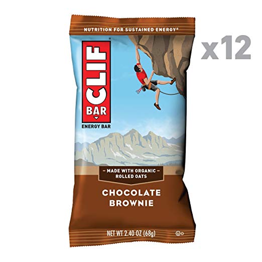 12-Count 2.4oz Clif Bar Energy Bar (Chocolate Brownie)
