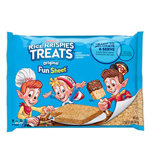 32oz Kellogg's Rice Krispies Treats Squares (Fun Sheet)