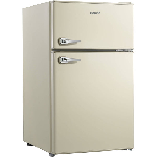 Refrigerador de doble puerta de 3.1 pies cúbicos