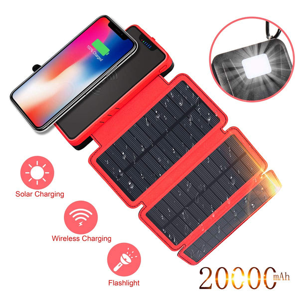 Solar Charger 20000mAh Battery Charger