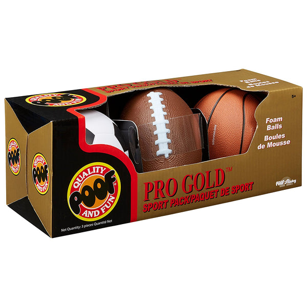 Poof Pro Gold Mini Sport Pack