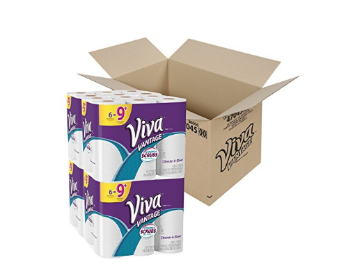 24 rolls of Viva Vantage paper towels