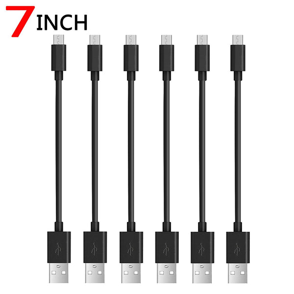 Pack of 6 Micro USB cables