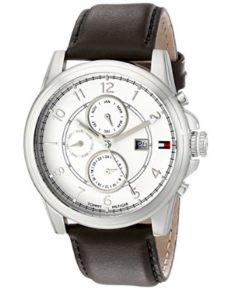 Reloj Tommy Hilfiger de acero inoxidable.