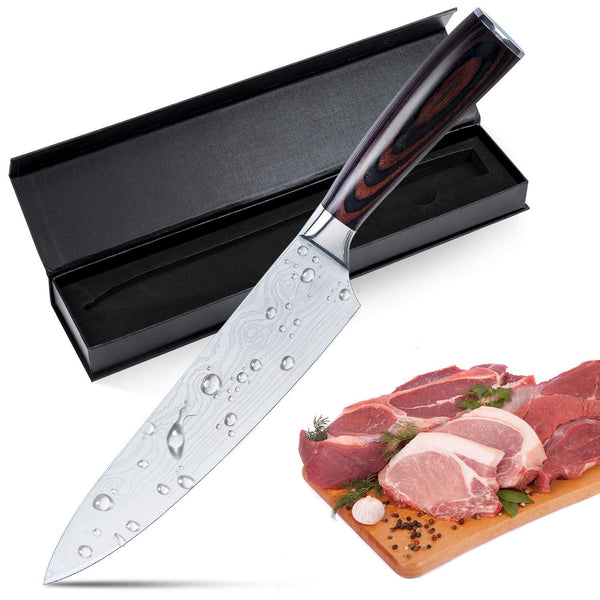 Cuchillo Pro Chefs de 8 pulgadas con mango ergonómico