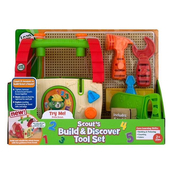 LeapFrog Scout's Build and Discover Tool Set