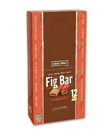Pack of 12 Nature's Bakery whole wheat fig bars