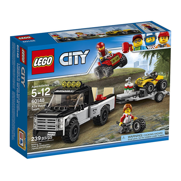 El mejor juguete del equipo de carreras de vehículos todo terreno de LEGO City