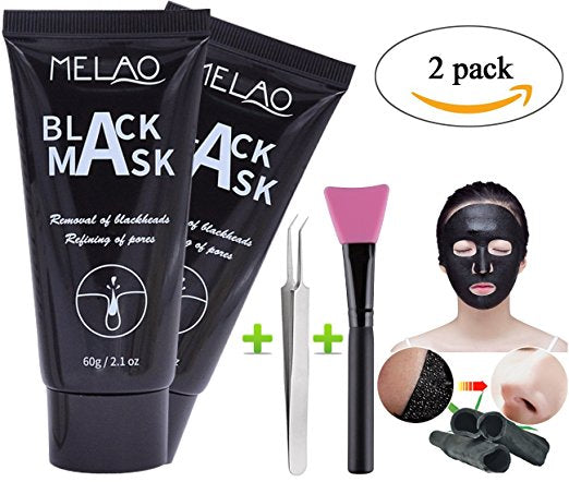 2 pk Blackhead Remover Charcoal Purifying Peel Off Mask