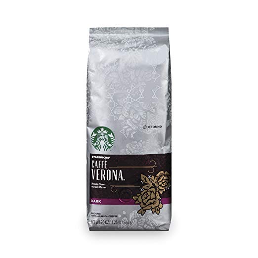 20oz Starbucks Caffe Verona Dark Roast Ground Coffee