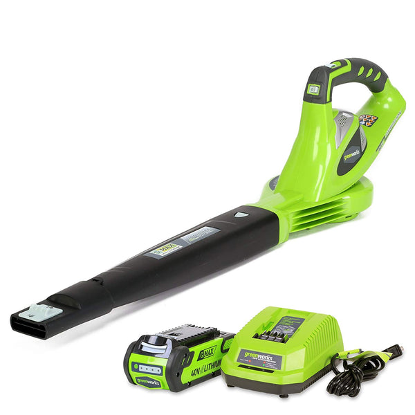 Greenworks 40V 150 MPH Variable Speed Cordless Blower, 2.0 AH Battery Included