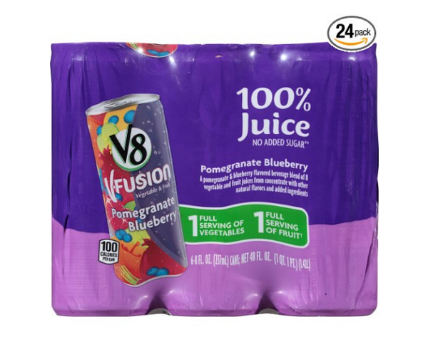 Pack of 24 V8 V-Fusion, Pomergranate Blueberry