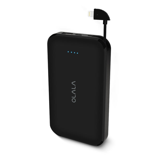 Apple MFi Certified 13000mAh Power Bank Built-in Lightning Cable