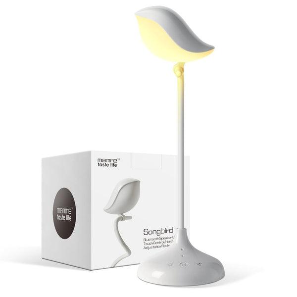 Songbird Kids Desk Lamp with Wireless Bluetooth Speaker