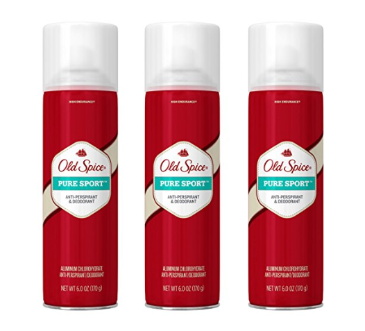 Pack of 3 Old Spice Antiperspirant and Deodorant Spray for Men