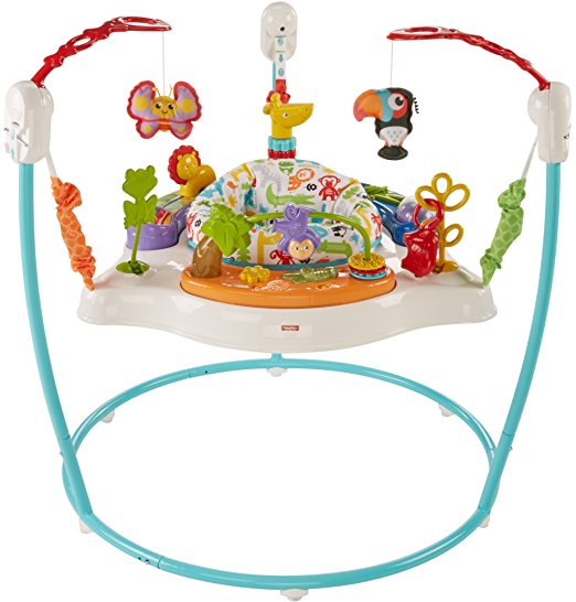Fisher-Price Animal Activity Jumperoo, Blue