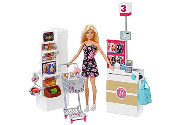 Barbie Supermercado Set, Rubia