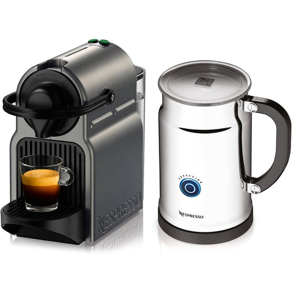Nespresso Inissia espresso maker with aeroccino plus milk frother