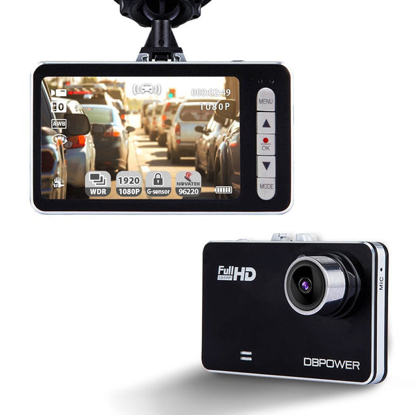 Dash cam with motion detector