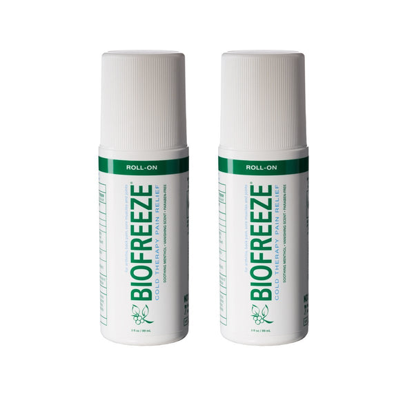 Pack Of 2 Biofreeze Pain Relief Gel Roll-On