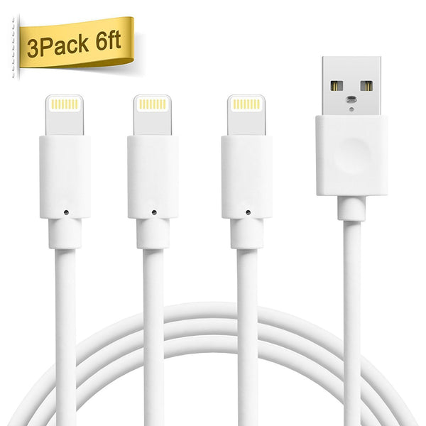 3 top rated 6 foot lightning cables