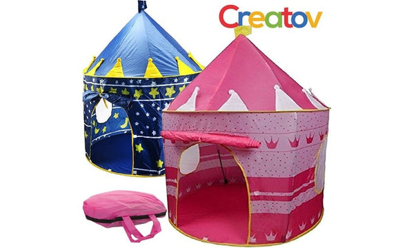 Creatov Kid's Toy Tent Playhouse with Carry Case