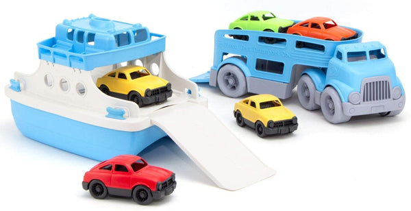 Transbordador y portacoches Green Toys