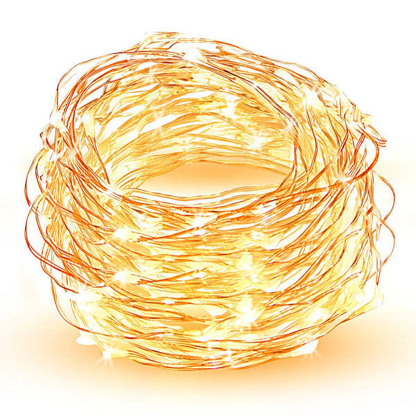 33 ft, 100 LED string lights