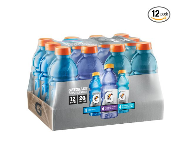 Pack of 12 Gatorade  variety pack
