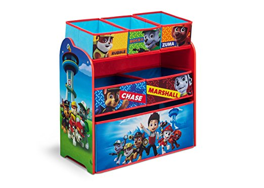 Delta Children Multi-Bin Toy Organizer, Nick Jr. PAW Patrol