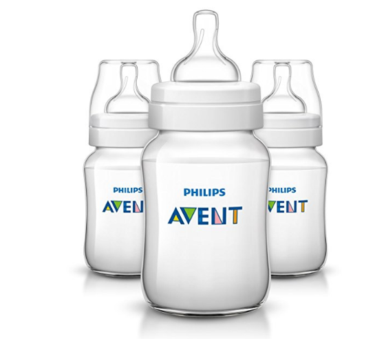 Pack of 3 Philips Avent Anti-colic Baby Bottles