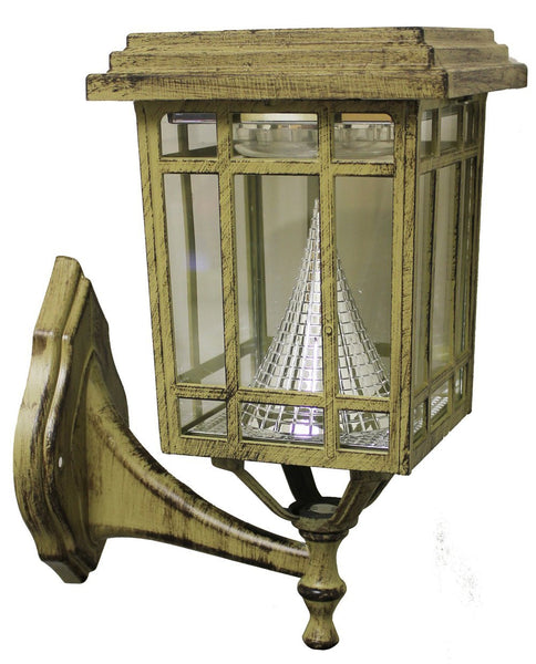 Solar LED light fixture