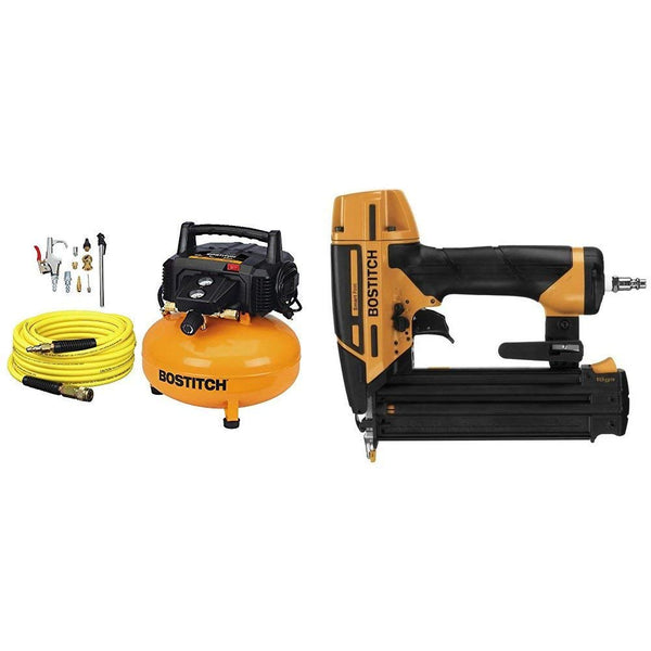 Kit de compresor sin aceite BOSTITCH de 6 galones y 150 PSI