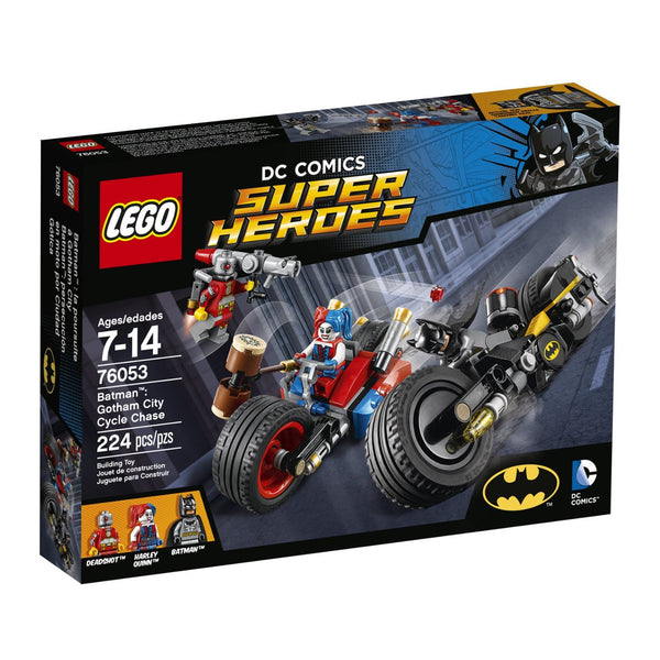 LEGO Super Heroes Batman Persecución en bicicleta por Gotham City