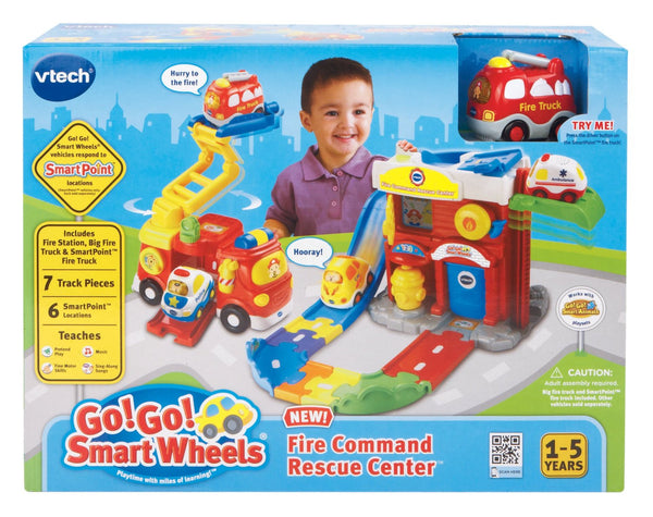 Smart Wheels Fire Command Rescue Center Playset