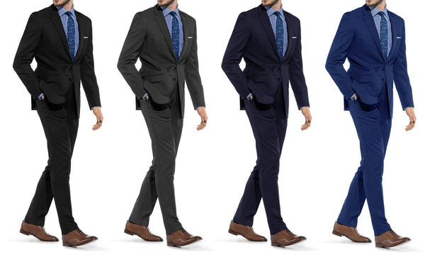 Braveman Men's Slim-Fit Suit (2-Piece)