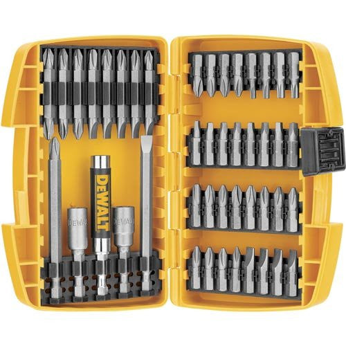 Dewalt 45 piece screwdriving set with case