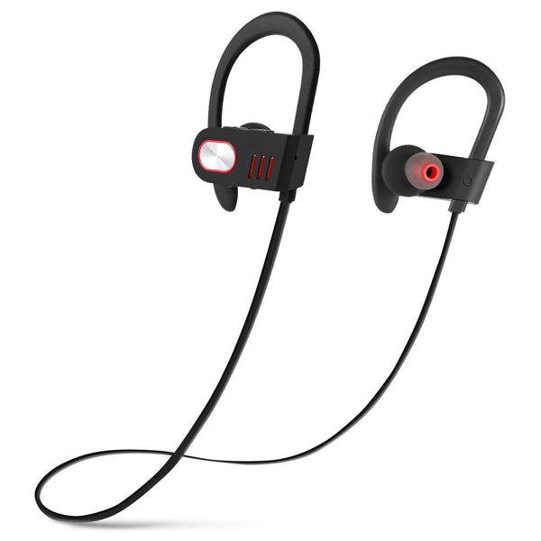 Auricular inalámbrico Techhunter, auriculares Bluetooth con micrófono, auriculares de graves profundos