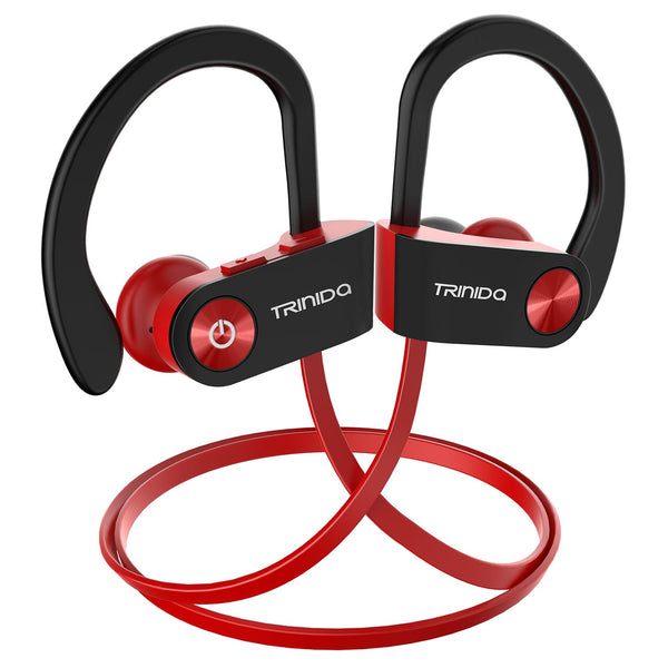 Auriculares Bluetooth con cancelación de ruido a prueba de agua y micrófono