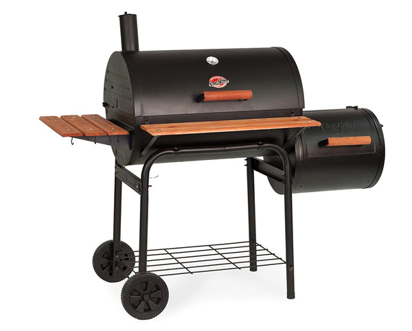 Charcoal Grill with Side Fire Box