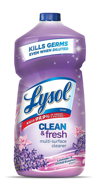 Case of 9 Lysol cleaner