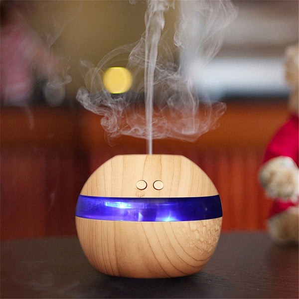 Aromatherapy Humidifier with Blue LED Light