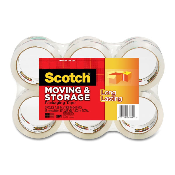 Pack of 6 Scotch packaging tape