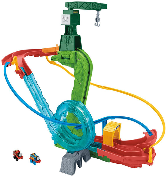 Fisher-Price Thomas &amp; Friends MINIS Juego de pista de carreras motorizada