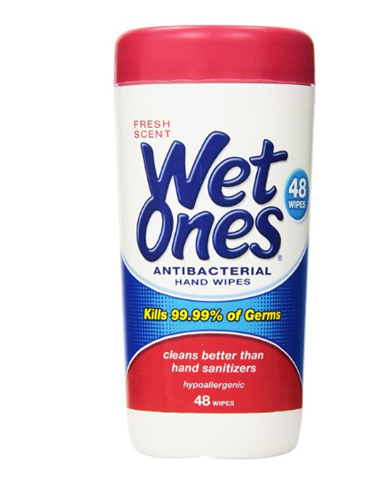 Pack of 5 Wet Ones wipes