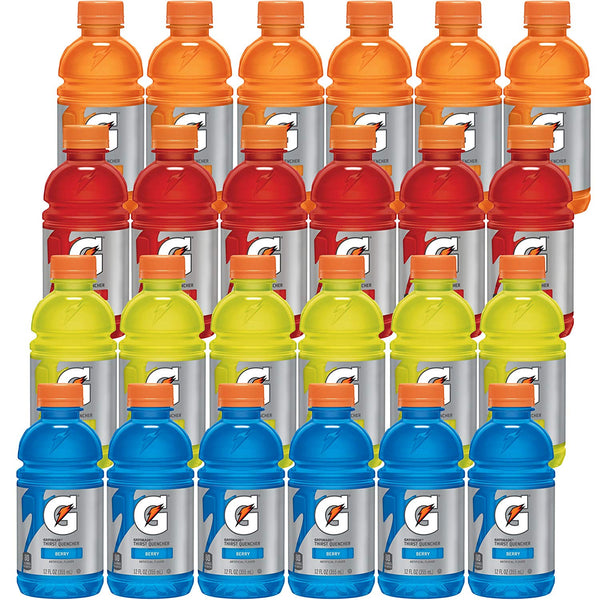 24 Bottles Of Gatorade Classic Thirst Quencher, Variety Pack